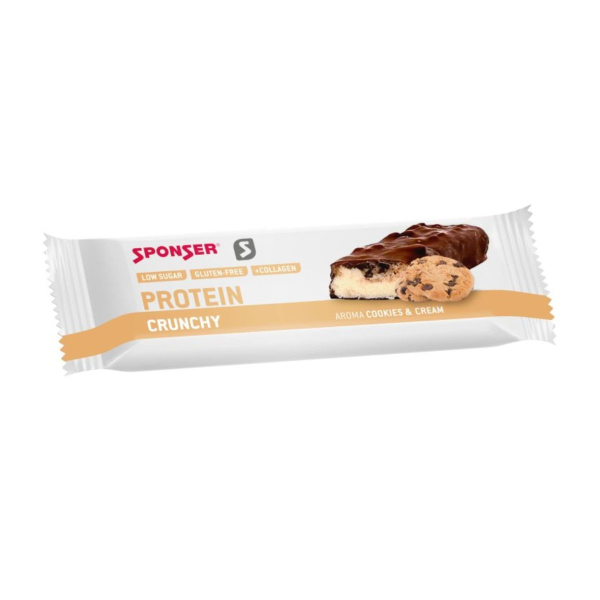 Протеиновый батончик Sponser Crunchy Protein Bar (печенье и крем) 50 г