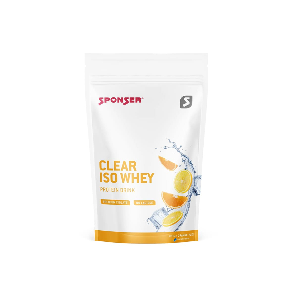 Изолят протеина Sponser Clear Iso Whey (апельсин - юзу) 450 г