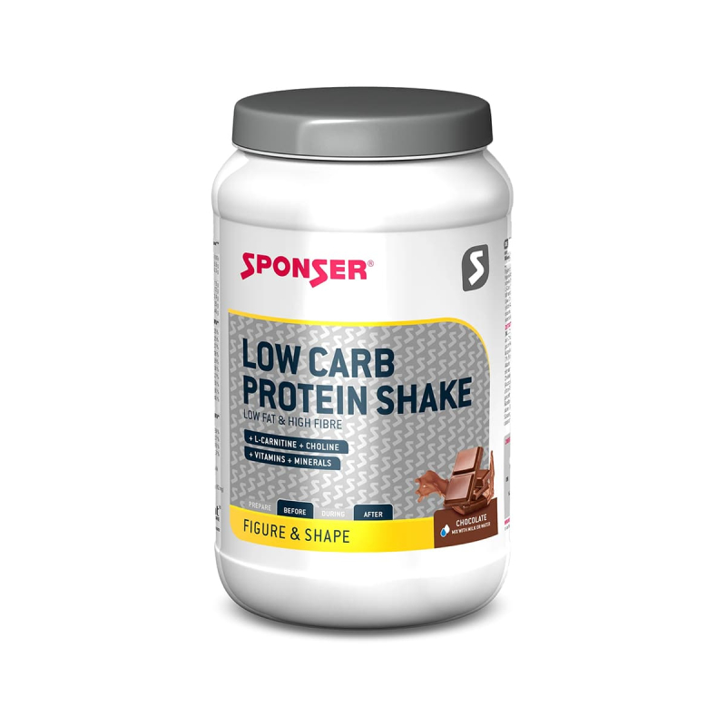 sponser l carnitine Протеин Sponser LOW CARB PROTEIN SHAKE + L-carnitine (шоколад) 550 г -  купить спортивное питание, цена